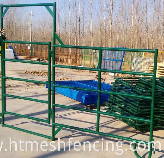 Newly designed popular high intensity extendable horse/cattle metal panels